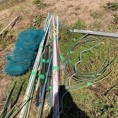 ★決まりました　家庭菜園用　支柱、ネット、肥料など