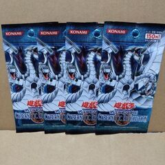 遊戯王　CYBERNETIC REVOLUTION 未開封4パッ...