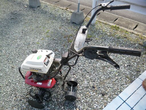 セルモーター付き/引取り限定/福岡県・ホンダ HONDA KOMAME こまめ F210 小型耕うん機 小型耕運機/移動用車輪付き・中古品・整備済み・稼動確認