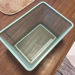 IKEA カゴ　収納　メッシュ