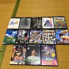 プレステ２ソフト13本の画像