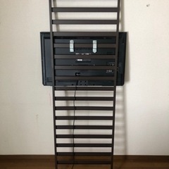 TV  TOSHIBA 年式2011　壁掛式DIY テレビ高さ調整可能の画像