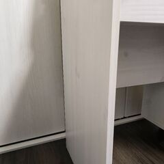 値下げ！新品購入後未使用/組立済/ドレッサー/ニトリ/ フローリオ7080D WHの画像