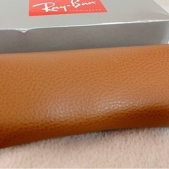【美品】Ray ban レイバン　サングラスケース　男女兼用　茶色　ケースのみの画像