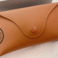 【美品】Ray ban レイバン　サングラスケース　男女兼用　茶色　ケースのみの画像
