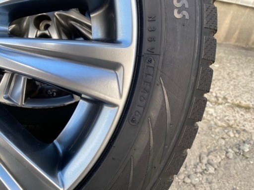 235/50R18アルファード純正ホイール