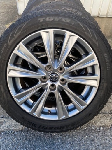 235/50R18アルファード純正ホイール