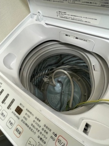 ハイセンス　洗濯機 6Kg 2年ほど使用  