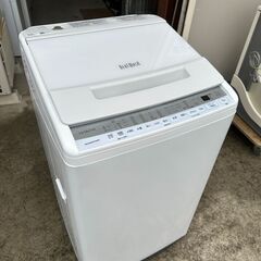 【動作保証あり】HITACHI 日立 ビートウォッシュ 2021年 BW-V70F 7.0kg 洗濯機 ②【管理KRS652】