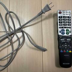テレビ 20インチ 動作品 SHARP LC-20E6の画像