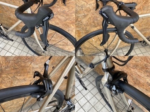 未使用品 美車！FUJI BALLAD Ω 52size クロモリロードバイク