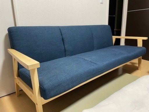 ソファ ネイビー ブルー