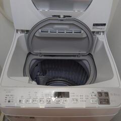 シャープ SHARP タテ型洗濯乾燥機 ES-TX5F-S