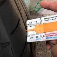 【に.ec】北海道旭川市 ＭＯＮＺＡ ワーウィック ディープランド １９インチ ８Ｊ＋４5 225/40R19 アルミホイール 保証書付き 美品 114.3の画像