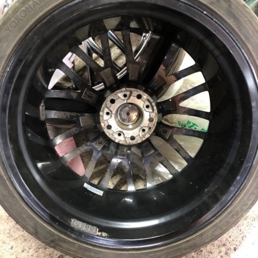 【に.ec】北海道旭川市 ＭＯＮＺＡ ワーウィック ディープランド １９インチ ８Ｊ＋４5 225/40R19 アルミホイール 保証書付き 美品 114.3