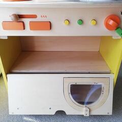 森のアイランドキッチン☆　木製キッチン玩具の画像