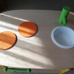 森のアイランドキッチン☆　木製キッチン玩具の画像