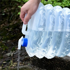 【新品】水タンク 折りたたみ キャンプ アウトドア 登山 バーベキュー 海 10L の画像