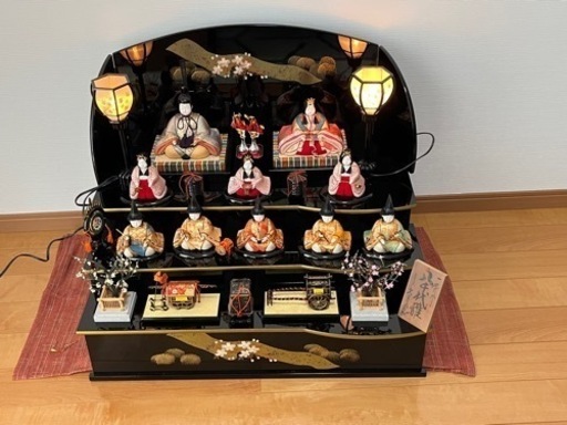 九月 一秀作 木目込み雛人形