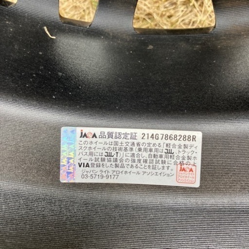 【お取引予定者決定】アルミホイール４本セット　15インチ　軽自動車用