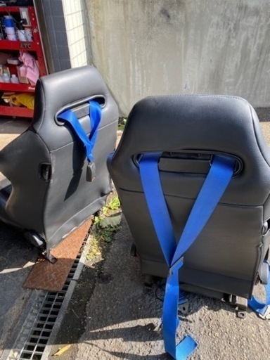 RECARO レカロSR-3 ２脚　シートカバー付き