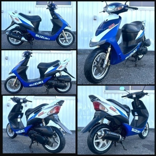 ★スズキ ZZ★ 人気車種 早い者勝ち 原付 CA1PB ディスクブレーキ インチアップスポーツ 50cc スクーター ZX セピア DIO JOG CA1PA