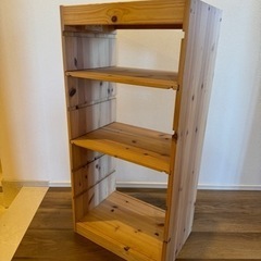 棚、収納 棚板付き、子供部屋にて使用