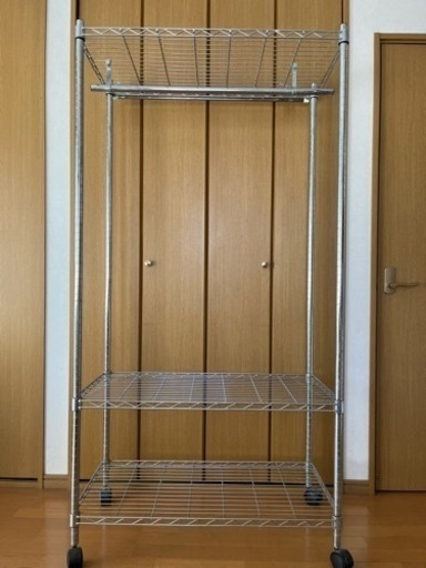 メタルラック家具収納