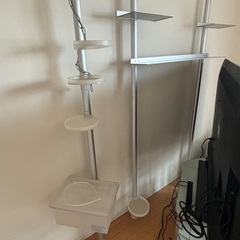 無印良品　アルミ伸縮ポールシステム