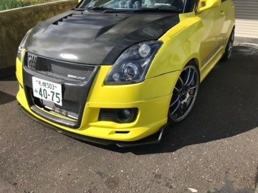 ラ・アンスポーツ製カーボンボンネット　zc31s ZC系