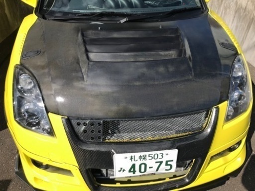 ラ・アンスポーツ製カーボンボンネット　zc31s ZC系