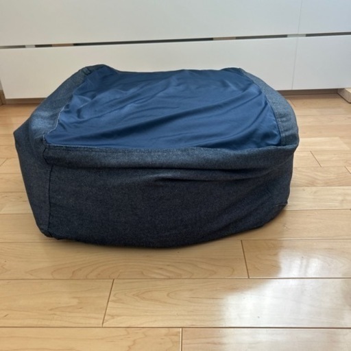 【お取引中】使用2ヶ月未満 ニトリ ビーズクッション カバー、補充用ビーズ付き