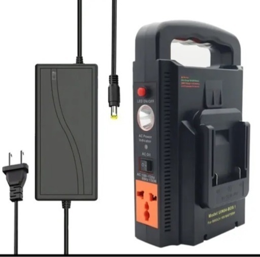 110vインバータリチウムイオンバッテリーアダプタ充電器ボッシュマキタ