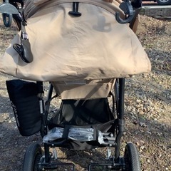 エアバギー ベージュ 子供用品 ベビー用品 ベビーカー、バギーの画像