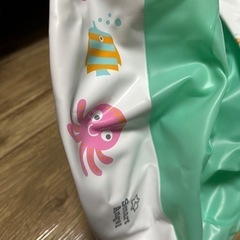 海の生き物柄　お風呂チェア　の画像