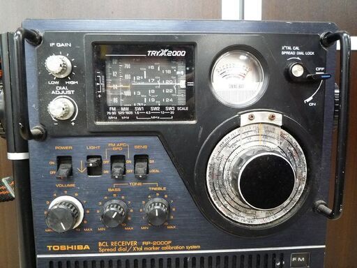 現状 ジャンク品 BCLラジオ 東芝 TRYX2000 RP-2000F 電源コード無 レトロ 中古 苫小牧西店