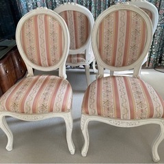 ロココ調家具 椅子 ダイニング チェア