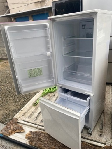 167L シャープ ２ドア冷凍冷蔵庫 SJ-17E1-KP