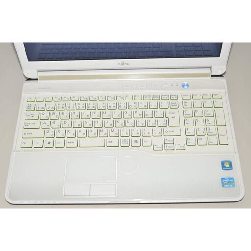 最新Windows11+office 爆速SSD256GB 富士通 AH54/G core i5-2450M メモリ8GB 15.6インチ USB3.0 無線 テンキー DVDマルチ 便利なソフト