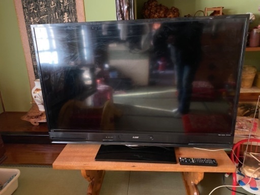交渉中　三菱　REAL  テレビ　50型　訳あり