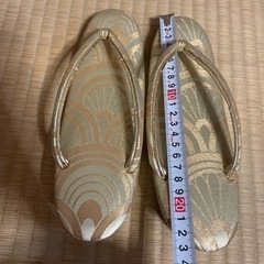 【受け渡し決定】草履/カバンセットの画像