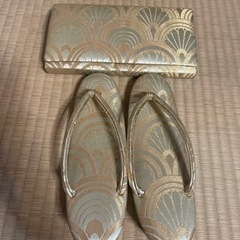 【受け渡し決定】草履/カバンセット