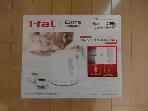 ティファール T-fal 電気ケトル エクストラ ホワイト KO1711JP