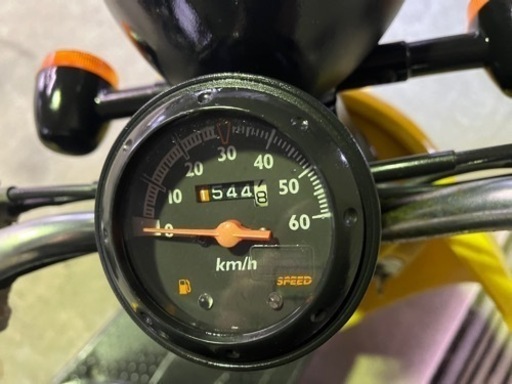 【売約済】実働 BT新品 バリ溝 ホンダ AF61 トゥデイ 4スト 原付 バイク スクーター イエロー