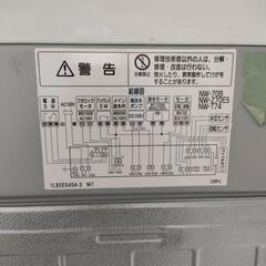 日立/HITACHI　全自動洗濯機　白い約束 2018年式の画像