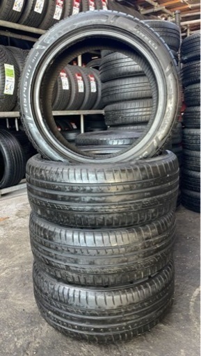 215/45/17 中古4本タイヤ+交換、アマントレーディング株式会社タイヤ専門店、愛知県大府市