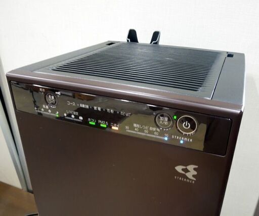 DAIKIN 加湿ストリーマ空気清浄機 空気清浄器 MCK55U-T 2017年製 （加湿）空気清浄～25畳 ブラウン リモコン付き 