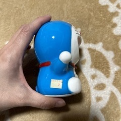 ドラえもん陶器貯金箱の画像