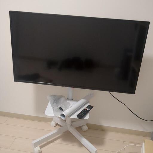 42型チューナーレステレビ+テレビ台