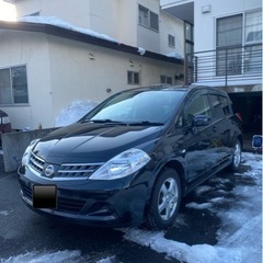 【車検残1年】 日産ティーダ　低走行　程度良好　4WD